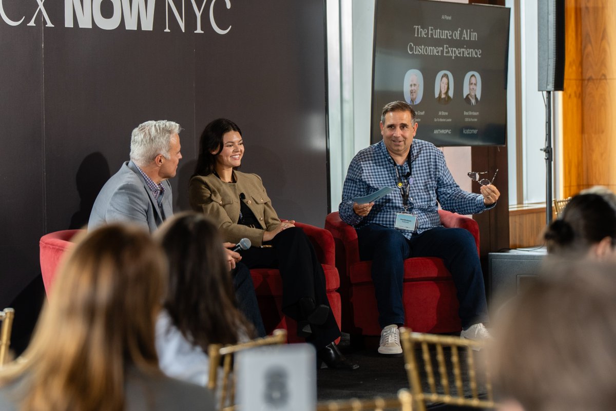 Thank you to all who attended CX Now NYC on Tuesday - it was incredible gathering so many CX leaders in one space for insightful discussions and swapping stories and strategies. 

We couldn't have done it without our incredible panelists, including John Navas of <a href="/Allivet/">Allivet</a>, Cate