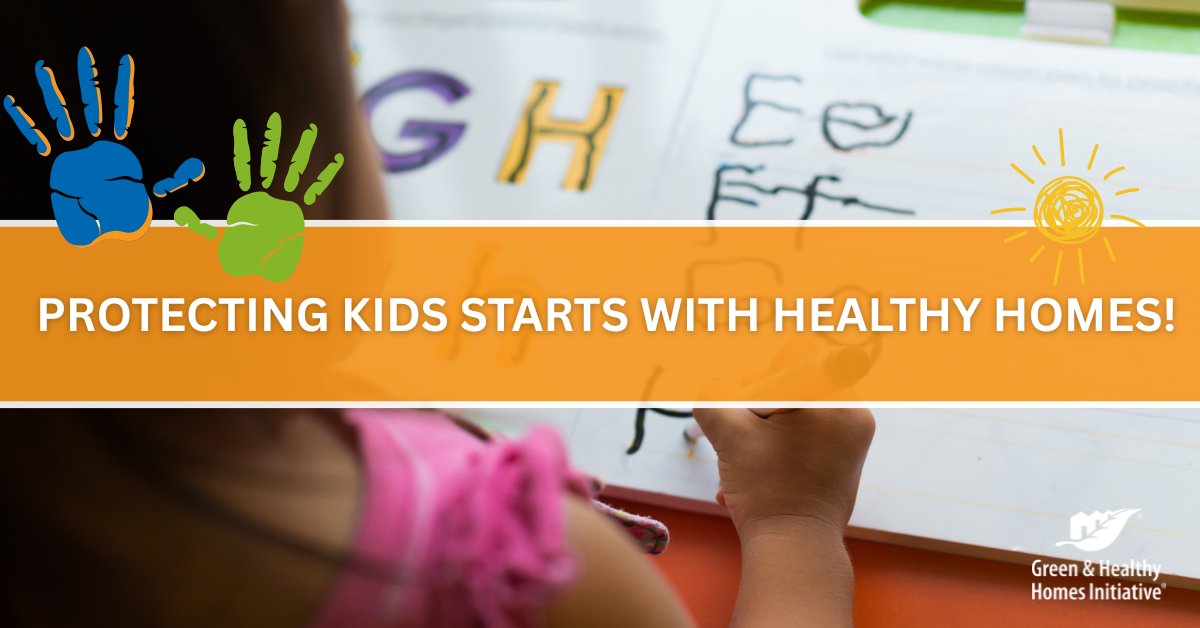 Green & Healthy Homes Initiative (@healthyhousing) on Twitter photo Even small amounts of lead can harm a child’s brain development, impacting IQ, memory, and behavior. Protecting kids starts with healthy homes. greenandhealthyhomes.org Even small amounts of lead can harm a child’s brain development, impacting IQ, memory, and behavior. Protecting kids starts with healthy homes. greenandhealthyhomes.org