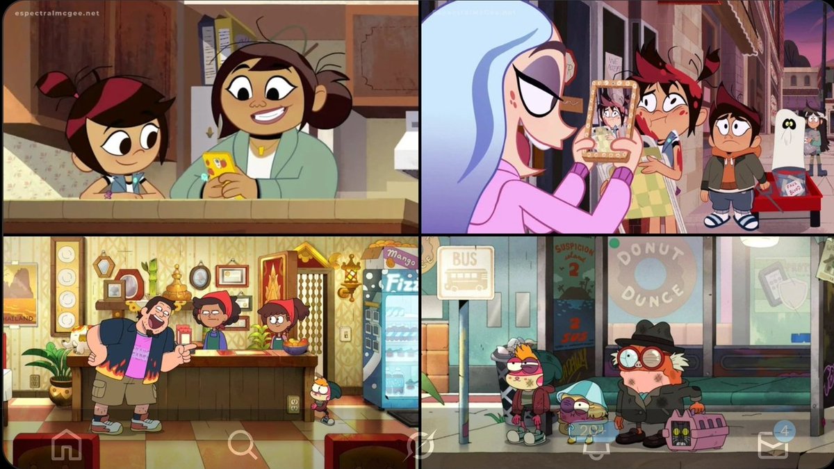 Here’s to 4th Anniversary of Mama’s Gotta Hustle, Hooray for Mollywood!, Thai Feud and Adventures in Catsitting!

CAN WE FIX IT? 💜🎉💚 #TheGhostAndMollyMcGee #Amphibia #4thAnniversary