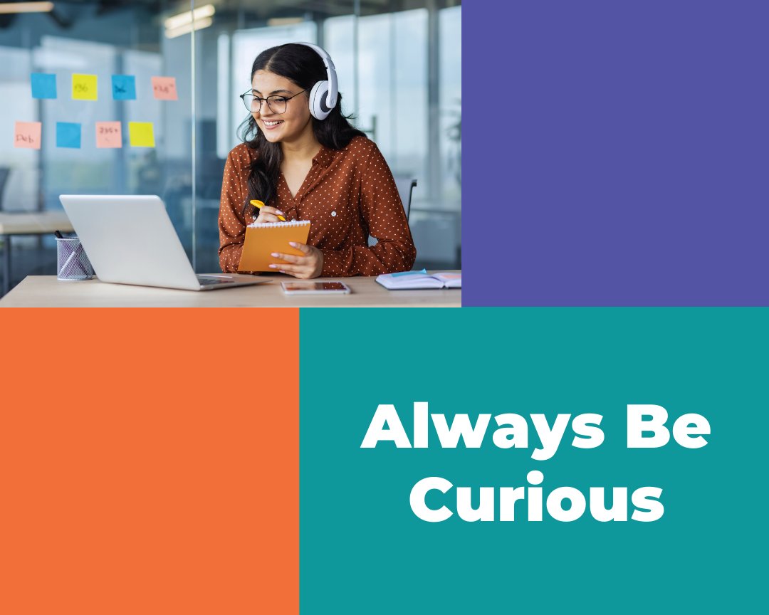ECU_Comm's tweet image. Just like the ABCs build language, they can also build your career: Always Be Curious. 🌟 Keep learning, expanding your skills, and deepening your experience. Even old dogs can learn new tricks! #CareerGrowth