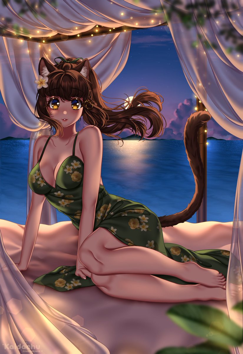 Neko19672's tweet photo. Happy Birthday Alicia
Tropical Vacation by @Kaidachu https://t.co/MHwCBR7qTy