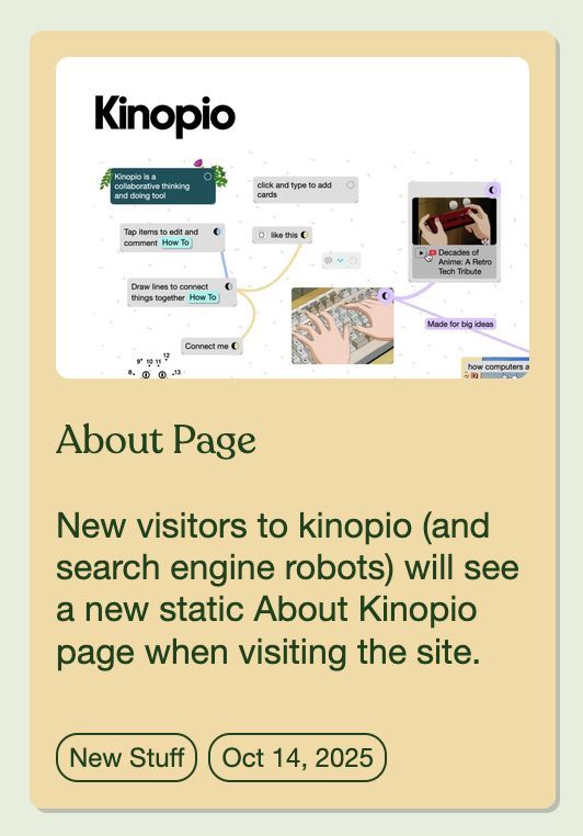 New blog post about the code and design details of the new About Page
blog.kinopio.club/posts/about-pa…