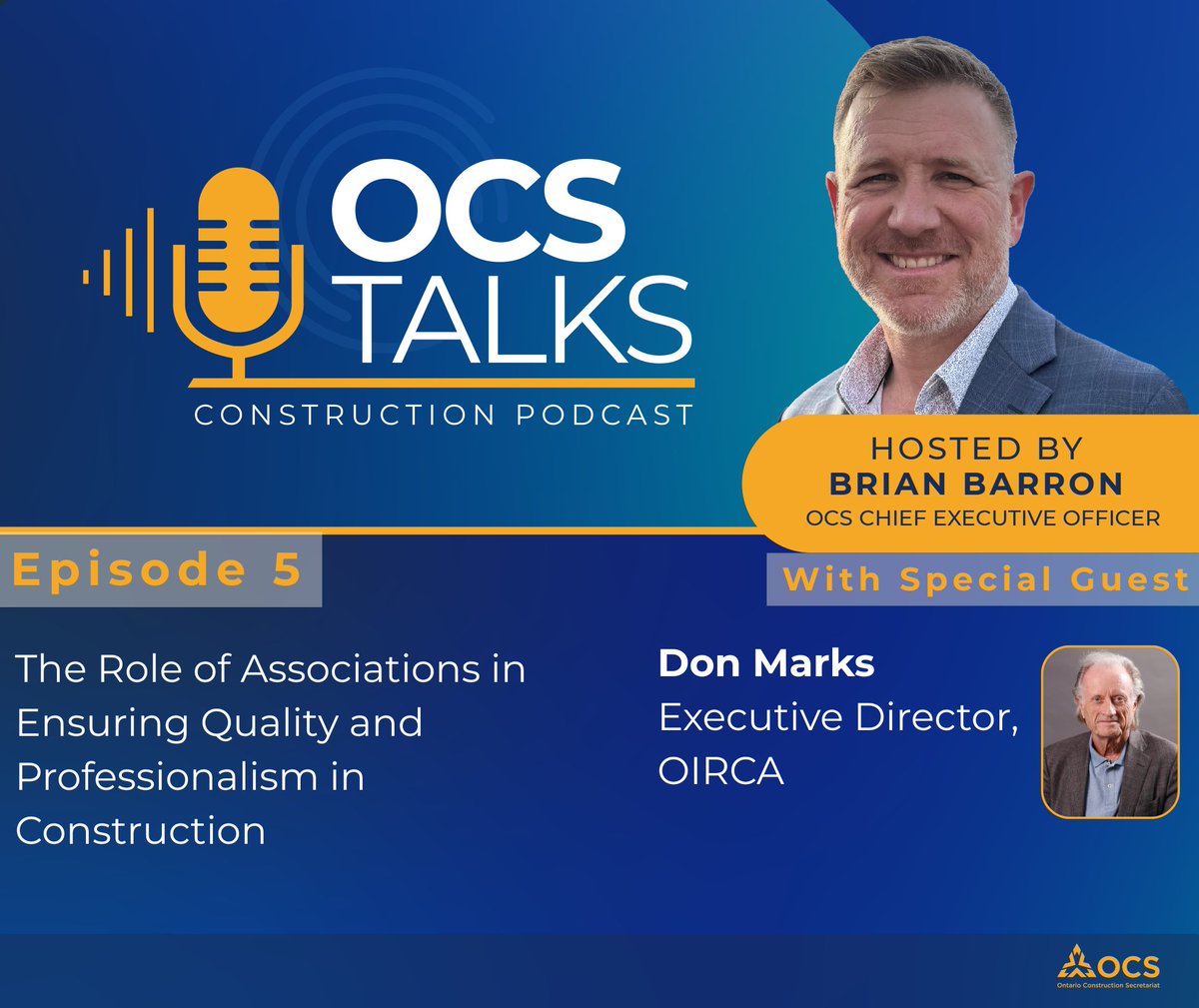 In this episode of OCS Talks we welcome Don Marks, Executive Director of the Ontario Industrial Roofing Contractors Association, to take a look what is being done by contractor associations to reinforce the quality and professionalism of their industry.

🔗iciconstruction.com/2025/04/03/ocs…