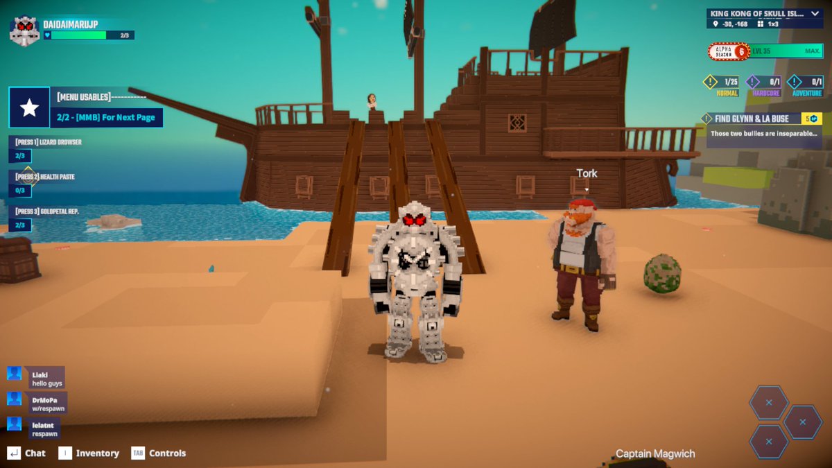 Arrgh you ready to steal some treasure? <a href="/TheSandboxGame/">The Sandbox</a>  tsbga.me/TheSandbox