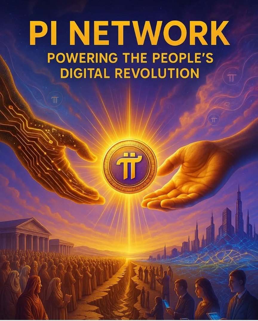 🌍 PI NETWORK — POWERING THE PEOPLE’S DIGITAL REVOLUTION ⚡

The world is evolving — and Pi Network stands at the heart of a new digital era, where technology meets humanity. 💫

Pi isn’t just another cryptocurrency. It’s a global movement — built by the people, for the people —