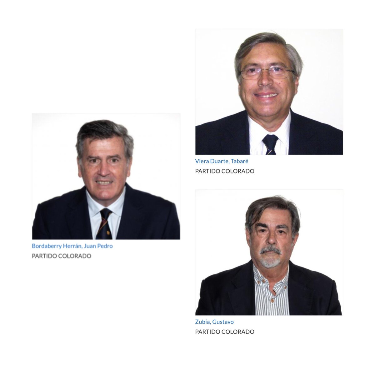 Por el Partido Colorado votaron en contra de la Ley de Eutanasia:

<a href="/PedroBordaberry/">Pedro Bordaberry</a>
<a href="/Tabareviera/">Tabaré Viera</a>
<a href="/GustavoZubia/">Gustavo Zubia</a>