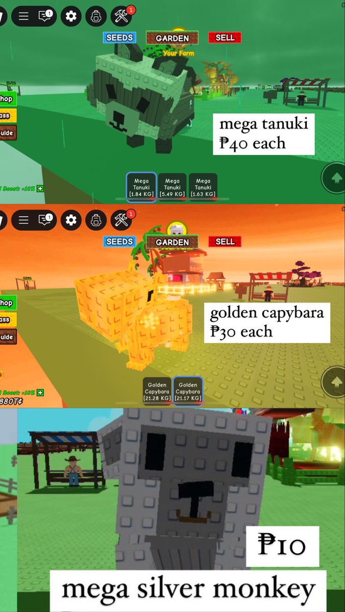 1uvmails's tweet photo. wts lfb grow a garden

mutated pets
stocks as of oct 16

nightmare headless horseman available

roblox disco bee butterfly spinosaurus corrupted kitsune t-rex dragonfly mimic octopus queen bee seagull titanic golden blood owl moon cat capybara spaghetti sloth mega pet mutated https://t.co/xv9kmhOdDM