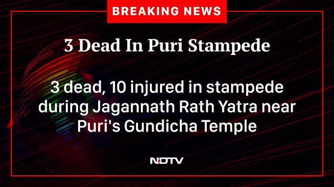 mmpandit's tweet image. The debunking of the ‘There is no God’ argument used by people who use stampedes at pilgrimage sites to propose Atheism!
👇🏻
Many feel that the stampede at any pilgrimage site and deaths mean that ‘Gods are too busy to save humans’ or ‘There is no God’.
Both statements are false.…