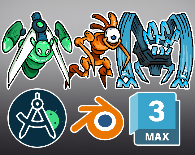 kenton_ls's tweet photo. Monstrous versions of Android Studio, Blender, and 3DSMax for my game BUGFIXING!!
#solodev #indie #gamejam #itchgamejam #originalcharacterart #digitalart #art https://t.co/4paAfgVnCV