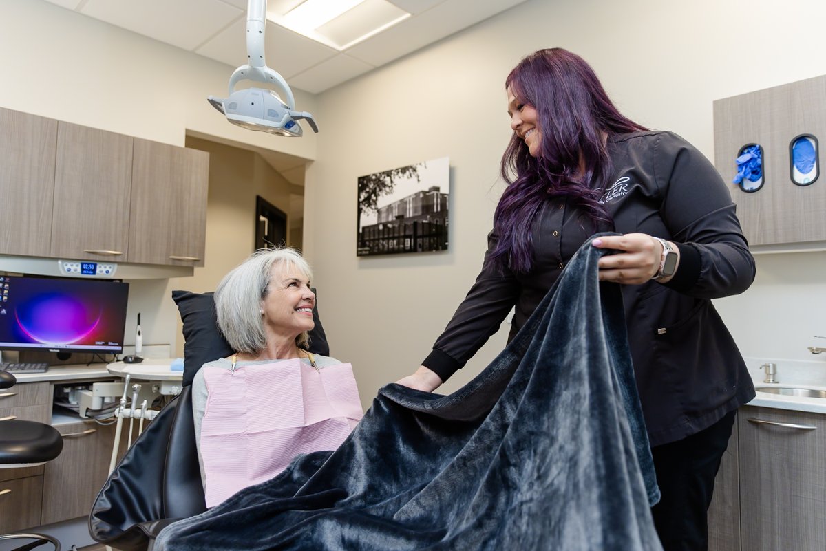 Dental anxiety is real, and we take it seriously.
Pillows, blankets, noise-canceling headphones, sedation options—whatever you need to feel comfortable.
📞 (812) 537-4272
#GreendaleDentist #DentalAnxiety