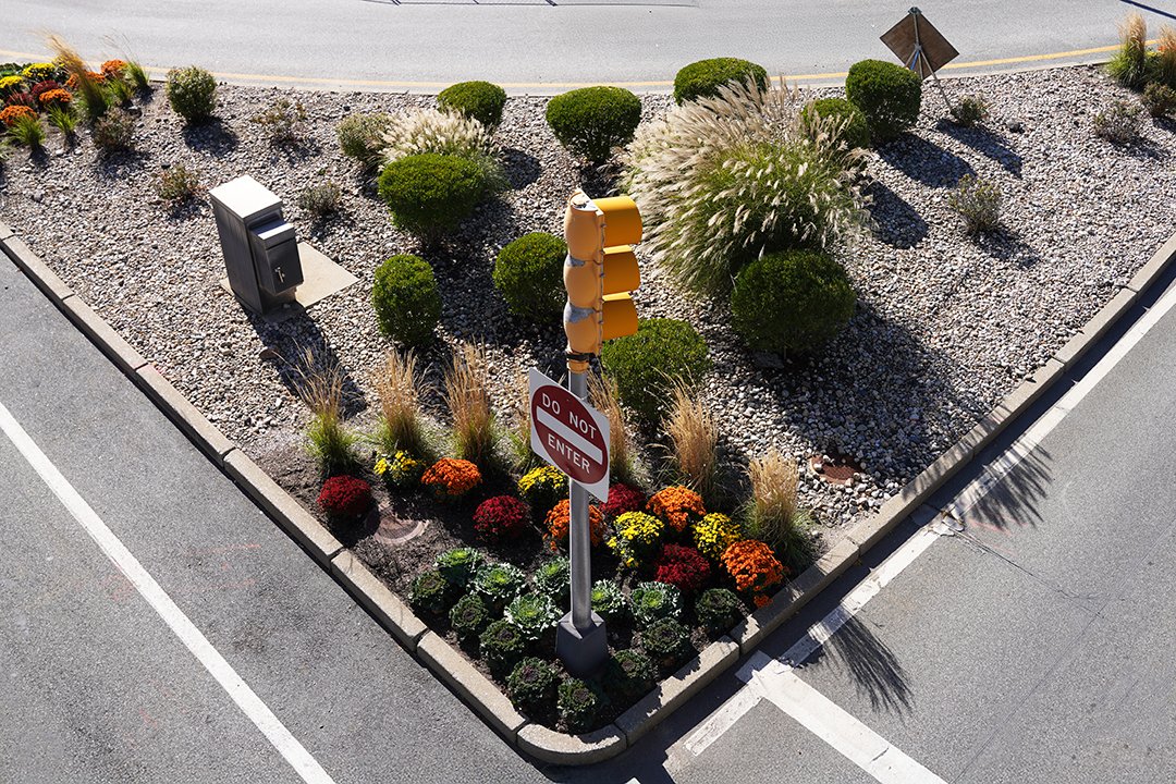 IFlyRhodeIsland's tweet image. Fall is in the air! 🍂 Check out the updated seasonal landscaping at PVD! ✈️ #FlyRI #PVD #TFGreen