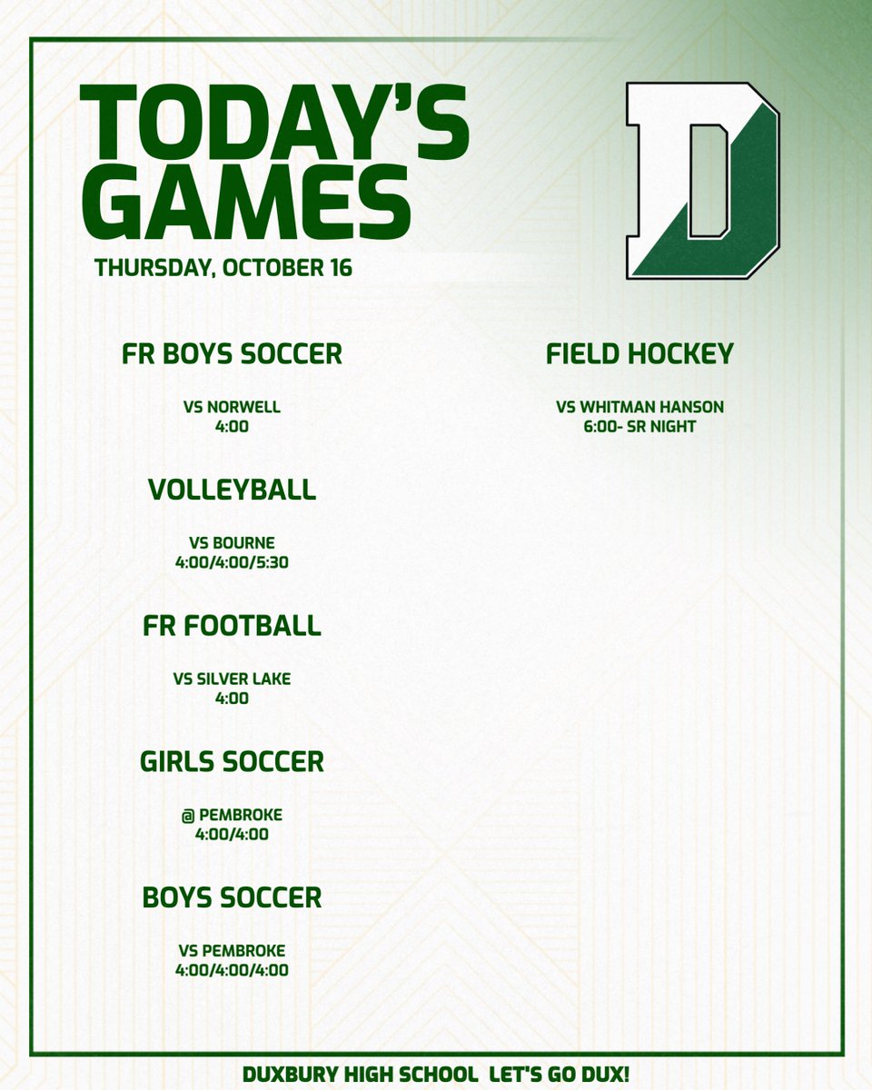 Field Hockey Senior Night!!