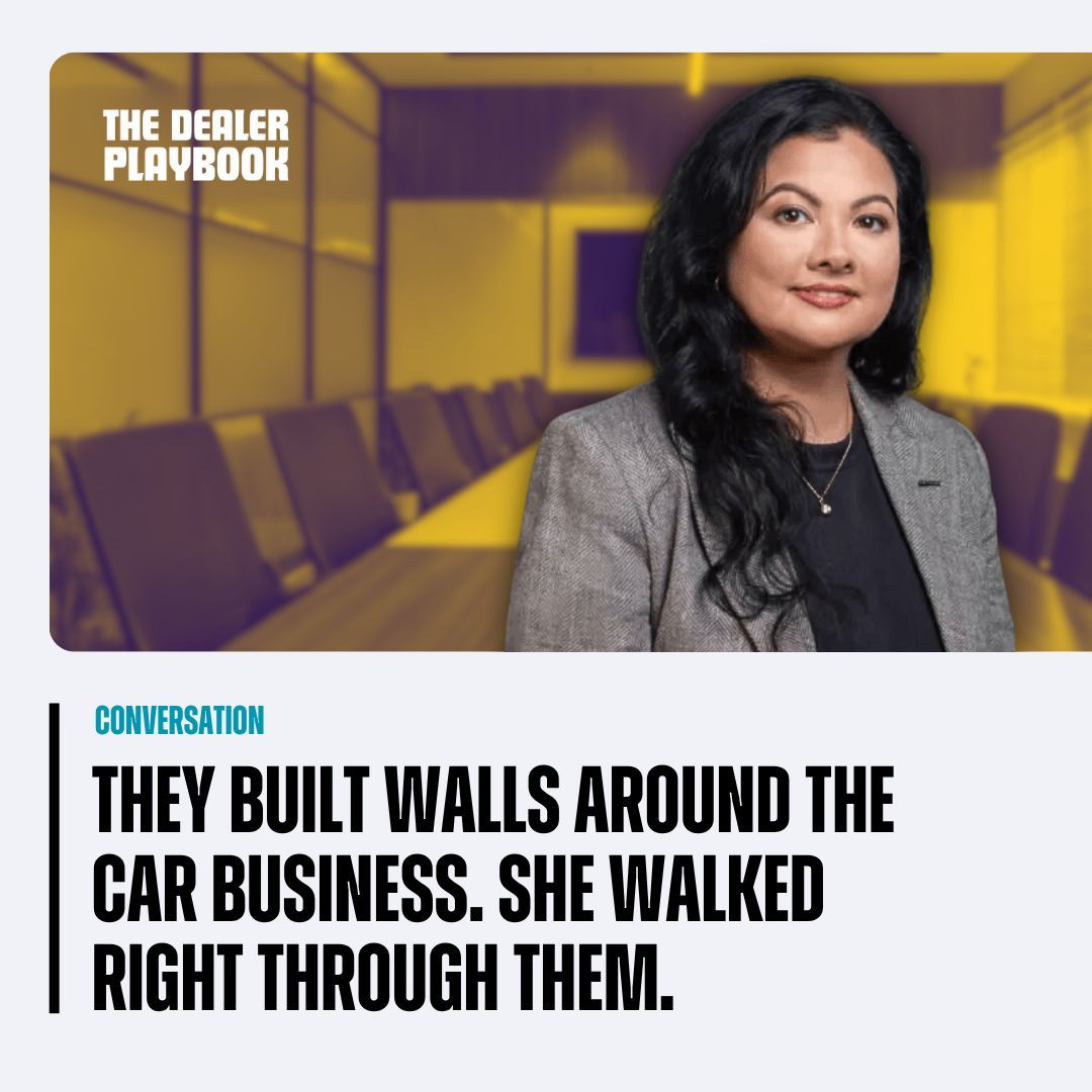 They built walls around the industry. She walked right through them.

Tara Willis turned a love for cars into a 20-year career with top brands and redefined leadership along the way.

The future of automotive belongs to those who lead with courage.

Tune in on your fav pod app.