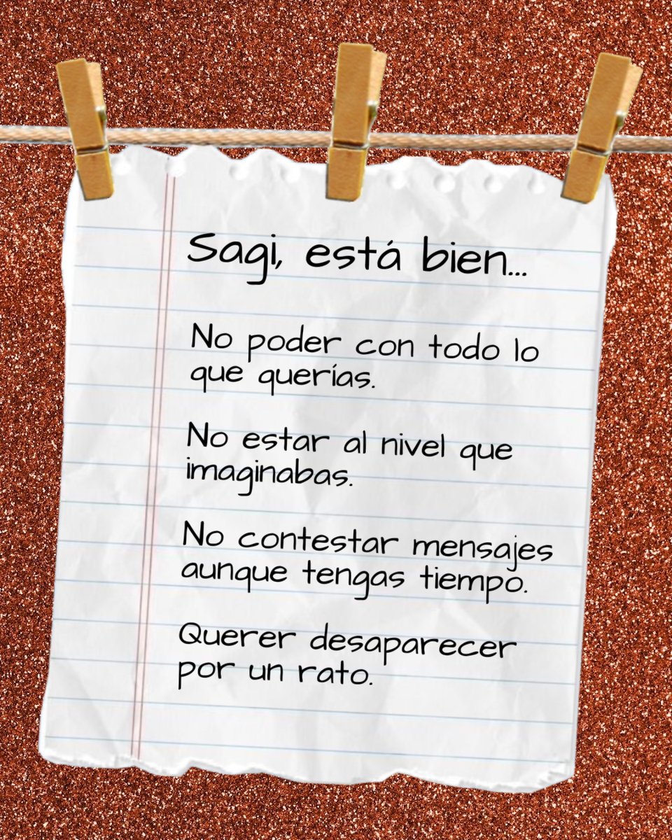 A veces se nos olvida que no vinimos a poder con todo, ni a tener siempre respuestas... ✨