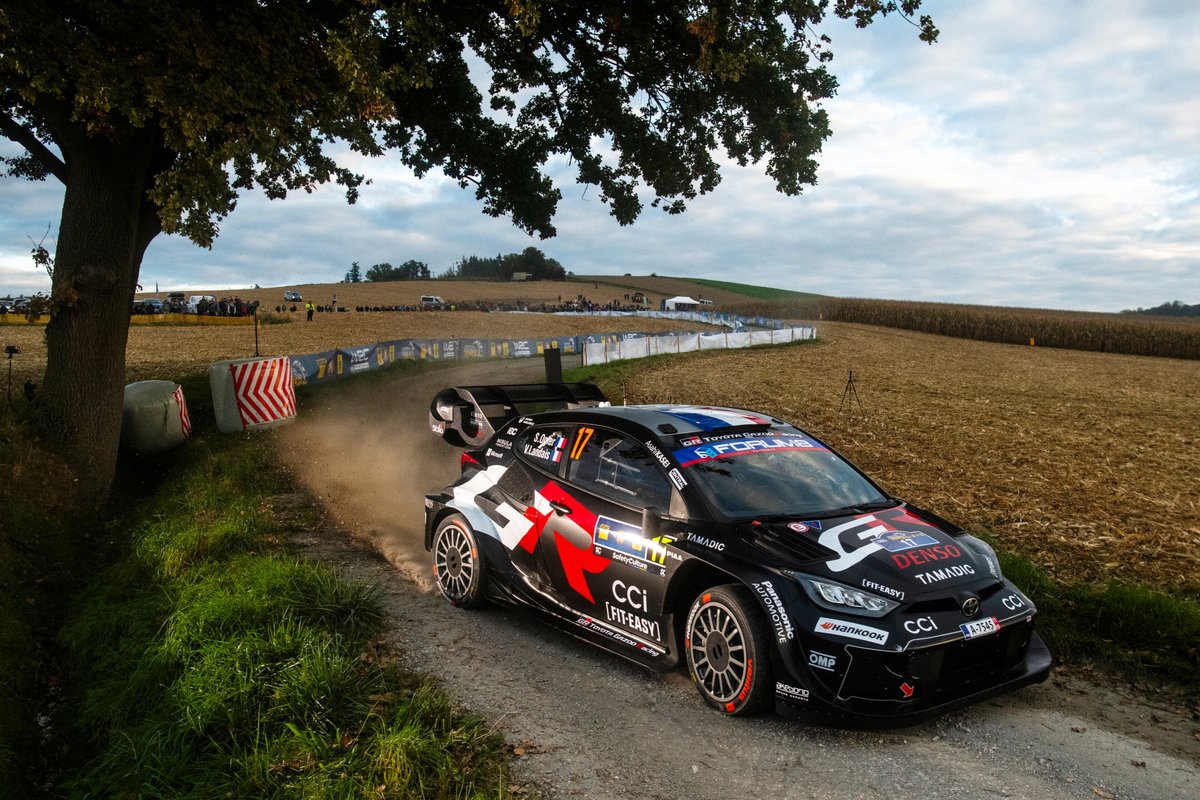 Stage Win SS1 💪
@SebOgier / @vinzzlandais @TGR_WRC
#WRC | #CER2025 🇪🇺