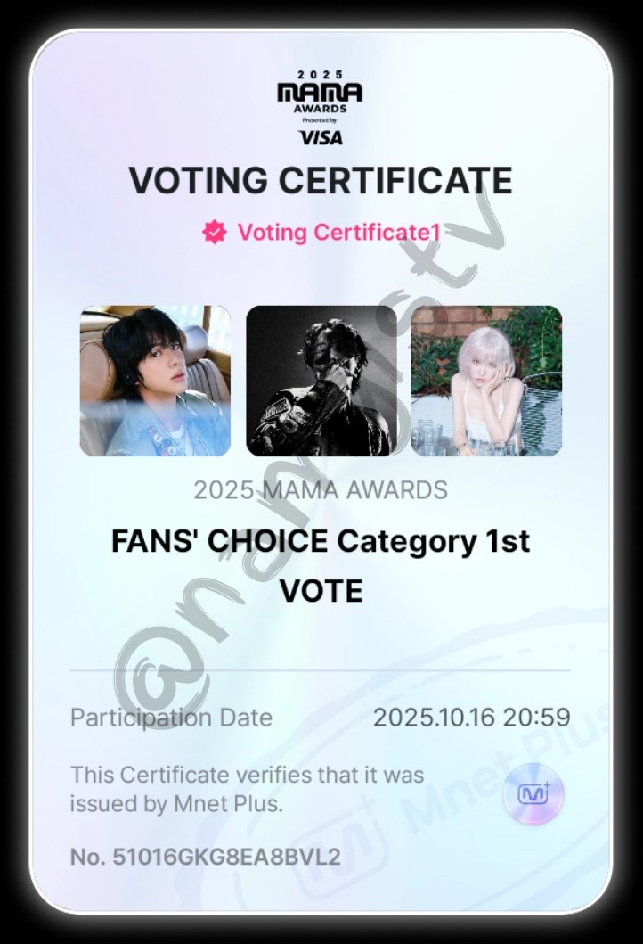namgistv's tweet image. VOTE VOTE VOTE