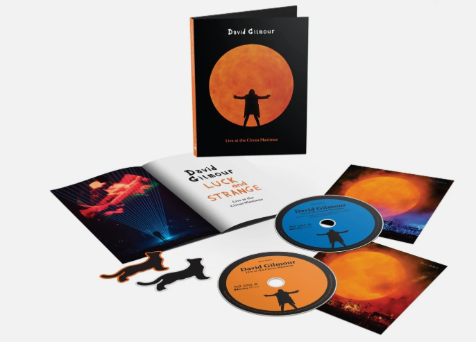 David Gilmour lanza nuevos proyectos.
«Live at the Circus Maximus, Rome», estrenada en cines el 17 de septiembre. 
Este viernes 17 de octubre, se lanzará el álbum en directo «The Luck and Strange Concerts» junto con «Live at the Circus Maximus» en Blu-ray y DVD.
Fuente:P&amp;D