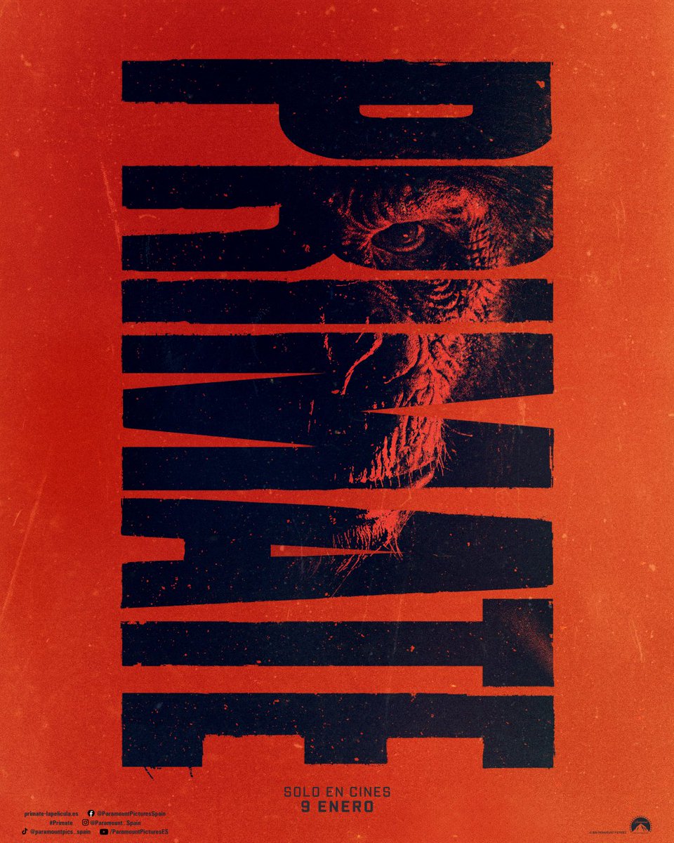paramount_spain's tweet image. Algo le pasa a Ben. #Primate ¡Solo en cines 9 enero!