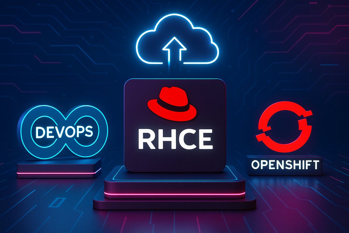 hawkstack_tech's tweet image. 🚀 RHCE: Your Launchpad to DevOps & OpenShift Master automation with Ansible, step into OpenShift (DO280), and scale your hybrid-cloud career.
From RH294 → DO280 → DO380 → RHCA, RHCE sets your path to automation success.
Book your free demo - lnkd.in/g7QSNA7V