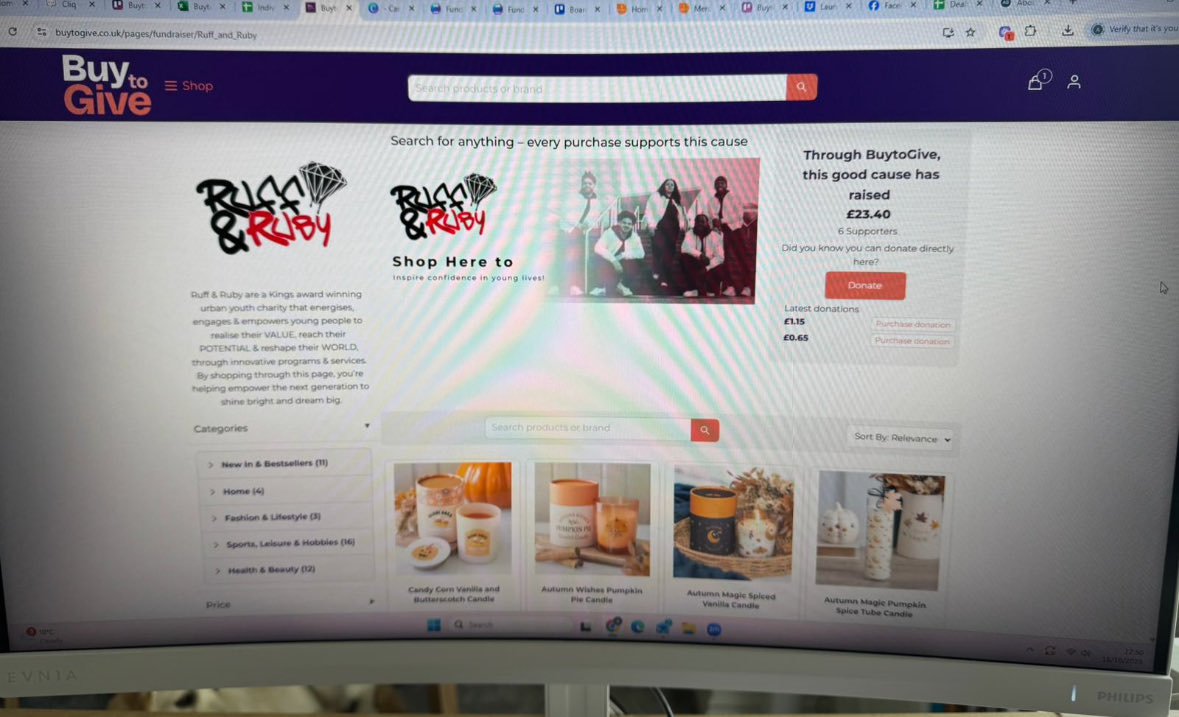 ruffandruby's tweet image. SHARE TO CARE .. ❤️
DO YOU SHOP ON LINE ?by just simply doing your SHOPPING FOR GOODS &amp;amp; GIFTS amazing company @BuytoGive_ are supporting us ! Enter RUFF &amp;amp; RUBY YOUTH CHARITY ..a percentage comes to us as a charity to make a difference ! 

CLICK HERE ! 

buytogive.co.uk/pages/fundrais…