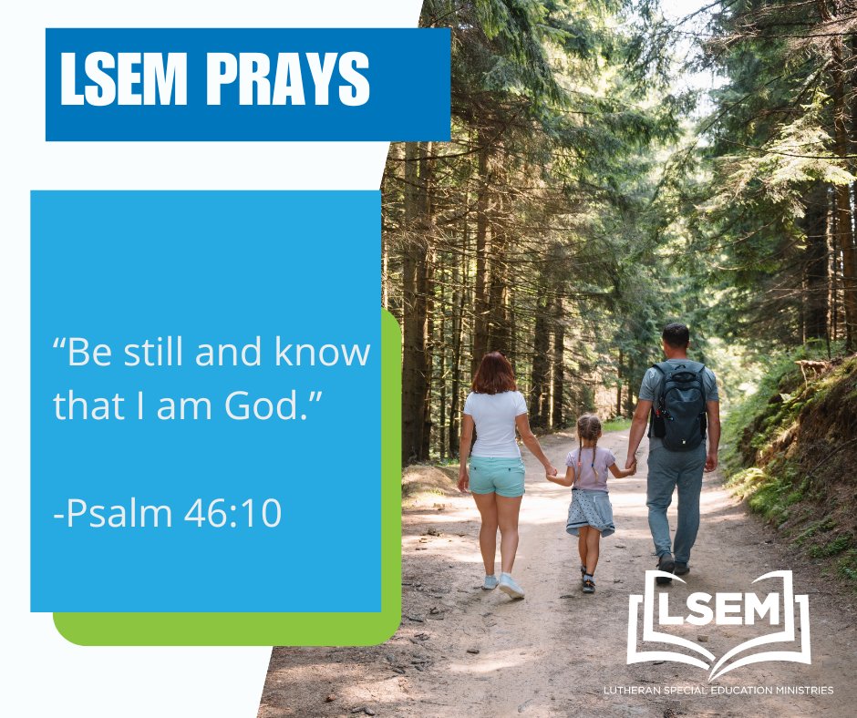 This week, LSEM is praying for our partner schools, St. Paul in Flint and St. John in Fraser, MI. We pray for our teachers, Shea Burgeson and Deanna Snay. We also pray that God blesses our partnership to serve children of ALL learning abilities in Christian schools. ❤
#LSEMPrays