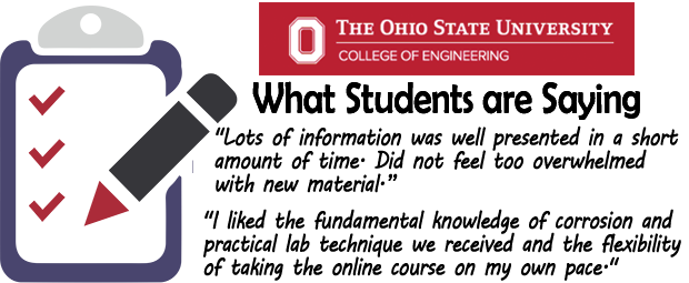 Gamry_Inst's tweet image. Registration for OSU Corrosion Short Course closes on Friday 10/17.  The course covers the fundamentals of #corrosion and various #electrochemical techniques. Lectures and laboratories are used to illustrate how techniques are applied
Register Now tinyurl.com/mv4nnh58