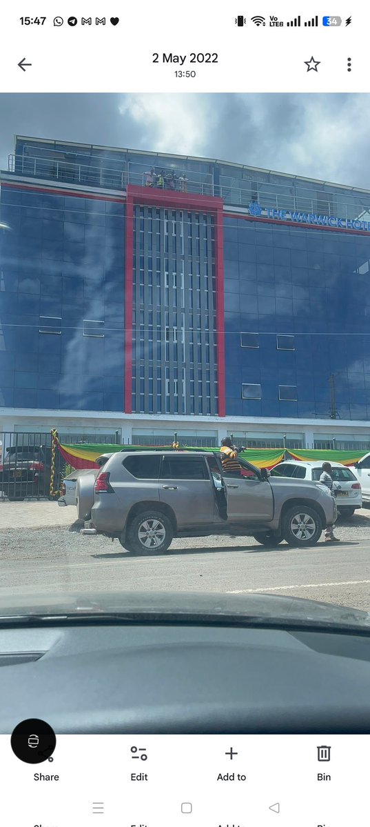 May 2022,i was a resident at Warwick hotel,nanyuki.
Coincidentally,Azimio were Campaigning in laikipia county that week,Some jeshi ya baba na hizo chaos zao unsuccessfully  tried chasing us from lunch buffet at poolside.Usitamani kupatana nao anywhere.Ni anarchy tupu