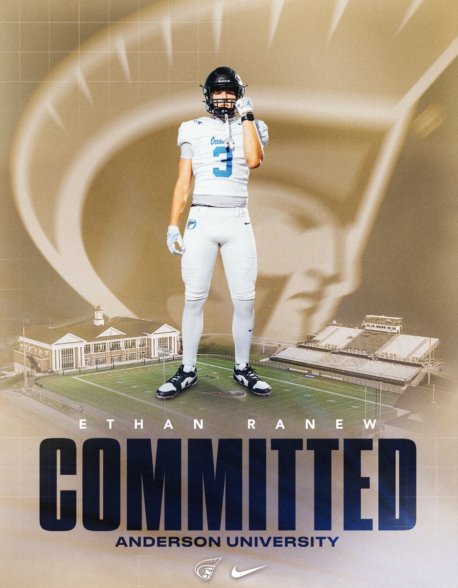 Ethan Ranew (@ethanranew24) on Twitter photo #AGTG 100% locked in 🔒 🔒
I’m beyond blessed to announce my commitment to <a href="/AUTrojansFB/">Anderson Trojans Football</a> Thank you to all the coach’s who invested in me throughout this process!! <a href="/CoachAHiggins_/">Aidan Higgins</a> <a href="/bobby_lamb/">Bobby Lamb</a> <a href="/brian_scircle/">Brian Scircle</a> <a href="/CoachMTMartin/">Matthew Martin</a> <a href="/CoachLaPradOCA/">Brent LaPrad</a> <a href="/AdOceanside/">Oceanside Collegiate Academy Athletics</a> <a href="/Coach_Hill71/">Jalen Hill</a> <a href="/_dbrown27/">Devin Brown #27</a> #AGTG 100% locked in 🔒 🔒
I’m beyond blessed to announce my commitment to <a href="/AUTrojansFB/">Anderson Trojans Football</a> Thank you to all the coach’s who invested in me throughout this process!! <a href="/CoachAHiggins_/">Aidan Higgins</a> <a href="/bobby_lamb/">Bobby Lamb</a> <a href="/brian_scircle/">Brian Scircle</a> <a href="/CoachMTMartin/">Matthew Martin</a> <a href="/CoachLaPradOCA/">Brent LaPrad</a> <a href="/AdOceanside/">Oceanside Collegiate Academy Athletics</a> <a href="/Coach_Hill71/">Jalen Hill</a> <a href="/_dbrown27/">Devin Brown #27</a>