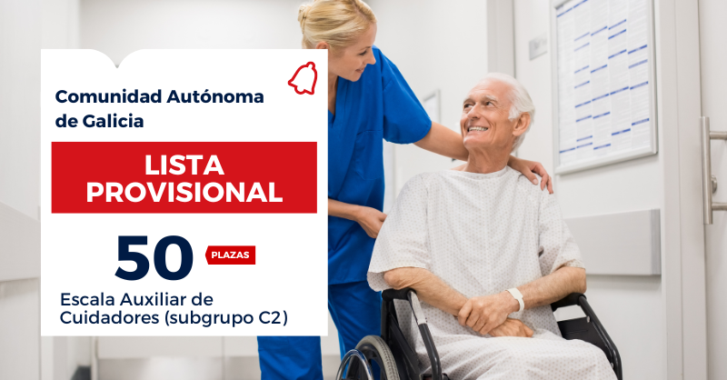 🔔 ¡Se publica la lista provisional de las 50 plazas de Escala Auxiliar de Cuidadores (subgrupo C2) de la Comunidad Autónoma de Galicia!

👉 Más información en: mad.es/oposiciones/17…