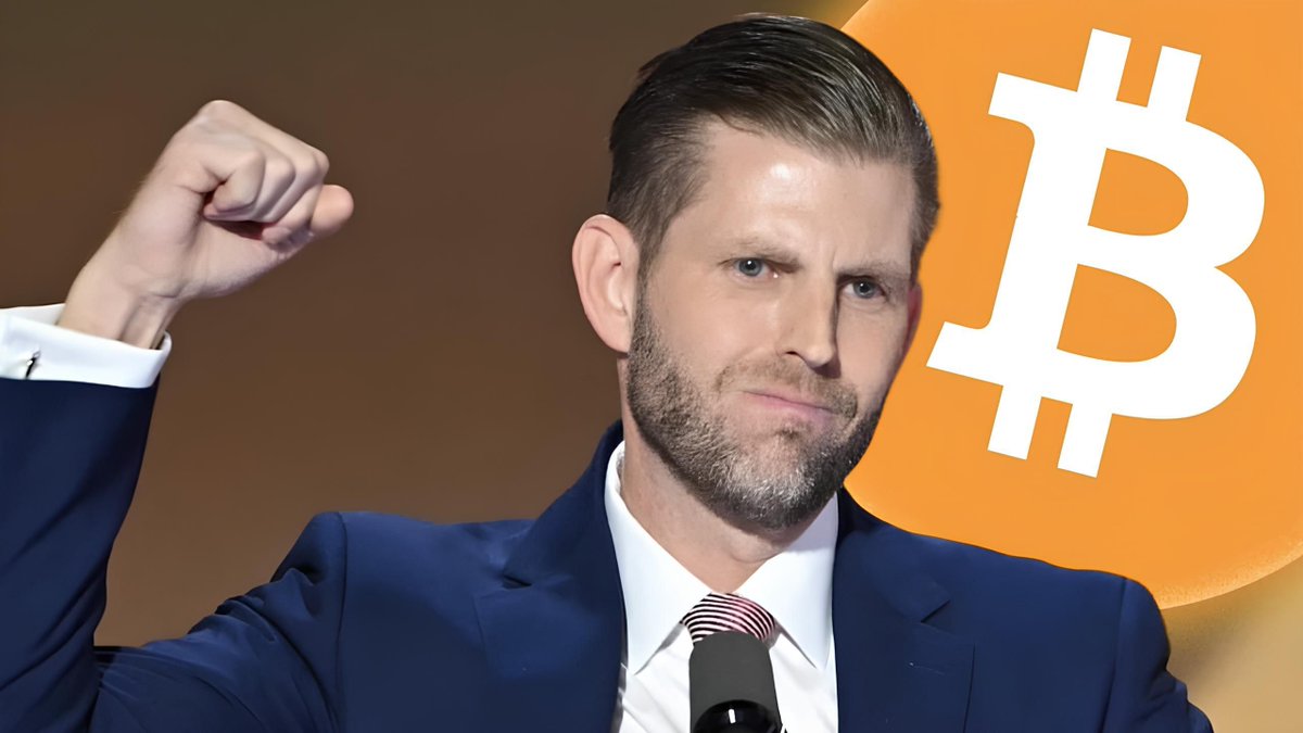 🟠BTC-ARCHIVE: Eric Trump: la famiglia ha guadagnato oltre 1 miliardo di dollari da Bitcoin e criptovalute