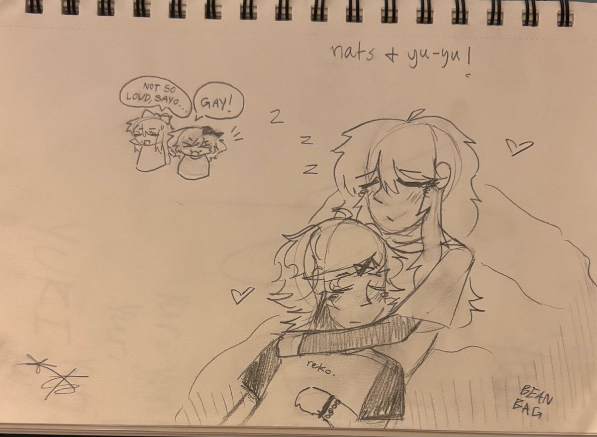 natsuki and yuri (and sayori and monika) #ddlc