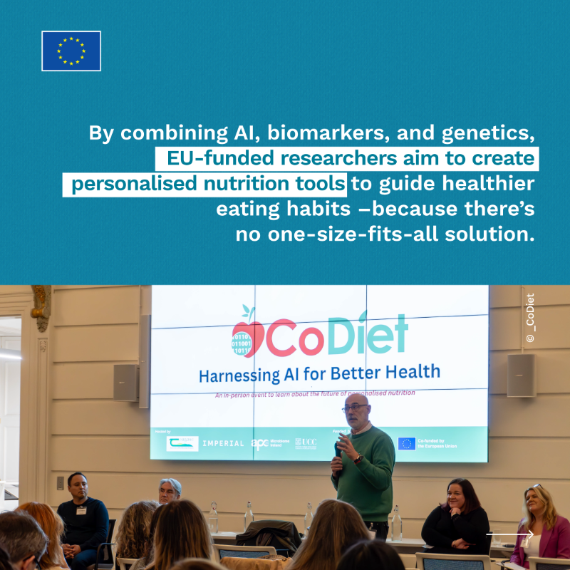 HorizonMagEU's tweet photo. 🔬 #EUfunded research aims to turn the tide on obesity and heart disease. Curious how a tiny wearable camera could unlock the secret to healthier eating habits? ➡️ https://t.co/A4UTRvY0ER

#ResearchImpactEU #Science4EU