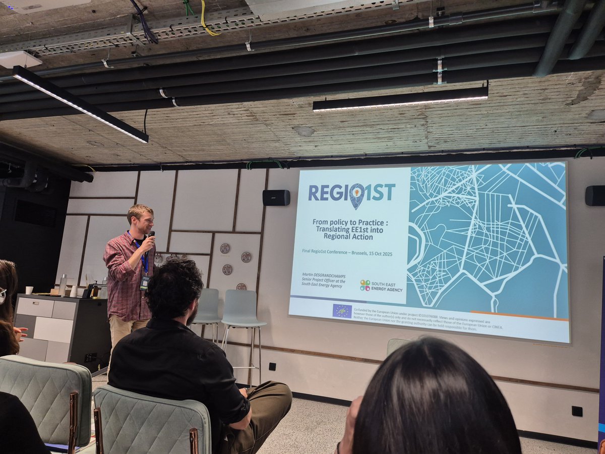 LeaSpodnjePodravje (@leasp18) on Twitter photo ๐ IEECP Conference: โPlease Look Up! โ What Does Our Energy and Climate Future Look Like?โ
The IEECP Conference brought together European projects funded under the LIFE Programme, including InEExS, Regio1st, CoolLife, RENOVERTY, Reverter, EP-0, GigaRegioFactory, and ENSMOV Plus ๐ IEECP Conference: โPlease Look Up! โ What Does Our Energy and Climate Future Look Like?โ
The IEECP Conference brought together European projects funded under the LIFE Programme, including InEExS, Regio1st, CoolLife, RENOVERTY, Reverter, EP-0, GigaRegioFactory, and ENSMOV Plus