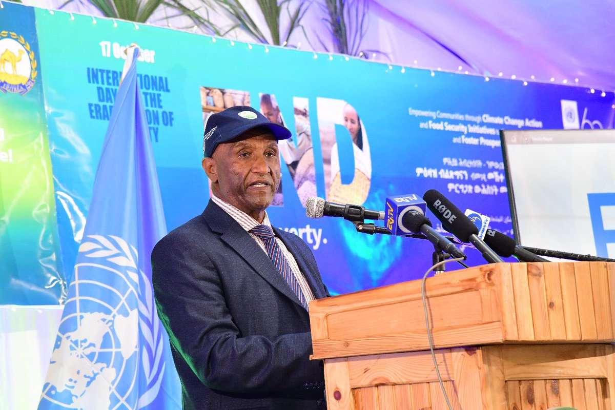 UNDPEritrea's tweet image. Today in Asmara, #Eritrea, we marked #InternationalPovertyDay & World Food Day 2025 at Mai Nefhi Recreation Center. Led by the Ministry of Agriculture, the event championed the theme: 'Empowering Communities through Climate Action and Food Security.'
@UNDPAfrica
@UNinEritrea