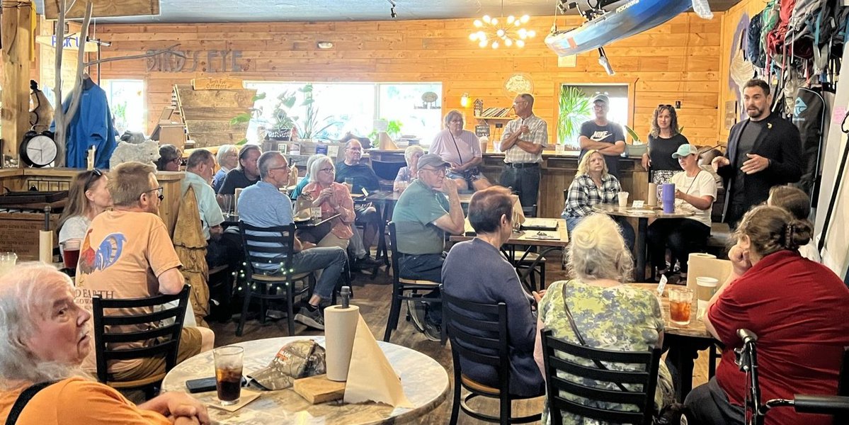 In the first 2 months of this campaign, crisscrossing a huge district, speaking in rooms big and small, one thing is undeniable: The working class is restless, angry, and activated.

It's time to stop fighting over scraps and start working together to flip some f---ing tables.