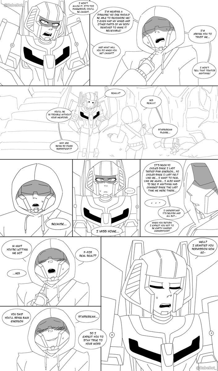 BabeBot_'s tweet image. Hoodie Mech❓ (pt. 4)

 #thundercracker #d16 #jazz #starscream