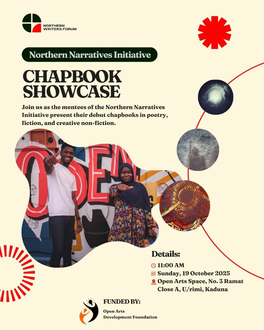 We are delighted to host one of the Open Arts Fund recipients; the Northern Writers Forum to showcase 10 digital Chapbooks from 10 different mentees, this Sunday, Oct 19 at the Open Arts Space.