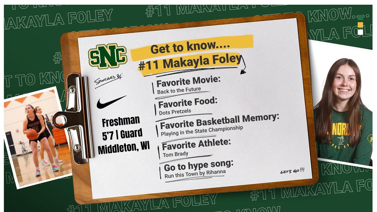 Celebrated the season kicking off yesterday!  Celebrating another new Green Knight today…..Freshman, Makayla Foley from Madison Edgewood High School! 😁🟢⚜️🟡 <a href="/MakaylaF_0/">Makayla Foley</a> 
#GoGreenKnights