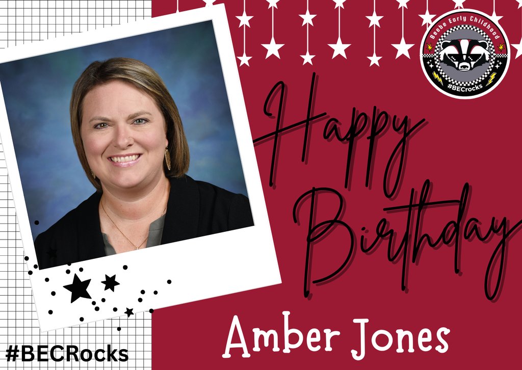 Happy Birthday to kindergarten teacher, Amber Jones!
#bprd #becrocks