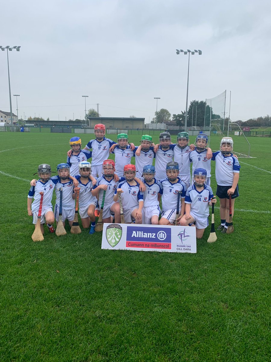 cumannchilldara's tweet photo. The Div 1 U11 Hurling final is underway. @StCorbansNS &amp; Holy Child Ballycane. A local derby.

@cnambnaisiunta 
@AllianzIreland 
@NaasGAA https://t.co/kRMdNcN24m