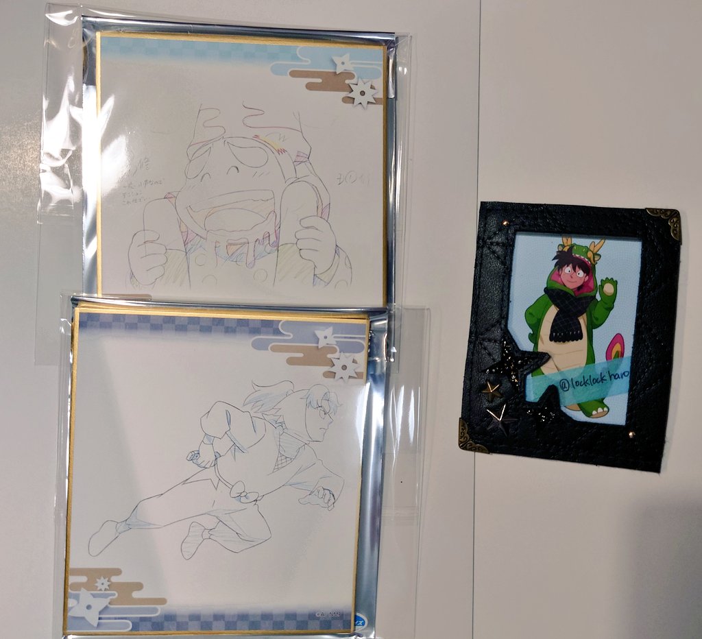 【郵送交換】忍たま　体験展　原画ミニ色紙A　B
譲）しんべヱ、利吉
求）土井先生、天鬼

郵送交換希望です。バージョン違いで難しいと思いますが、よろしくお願い致します。