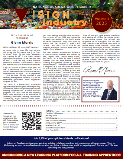 News from the National Academy of Opticianry! - mailchi.mp/nao.org/news-f…