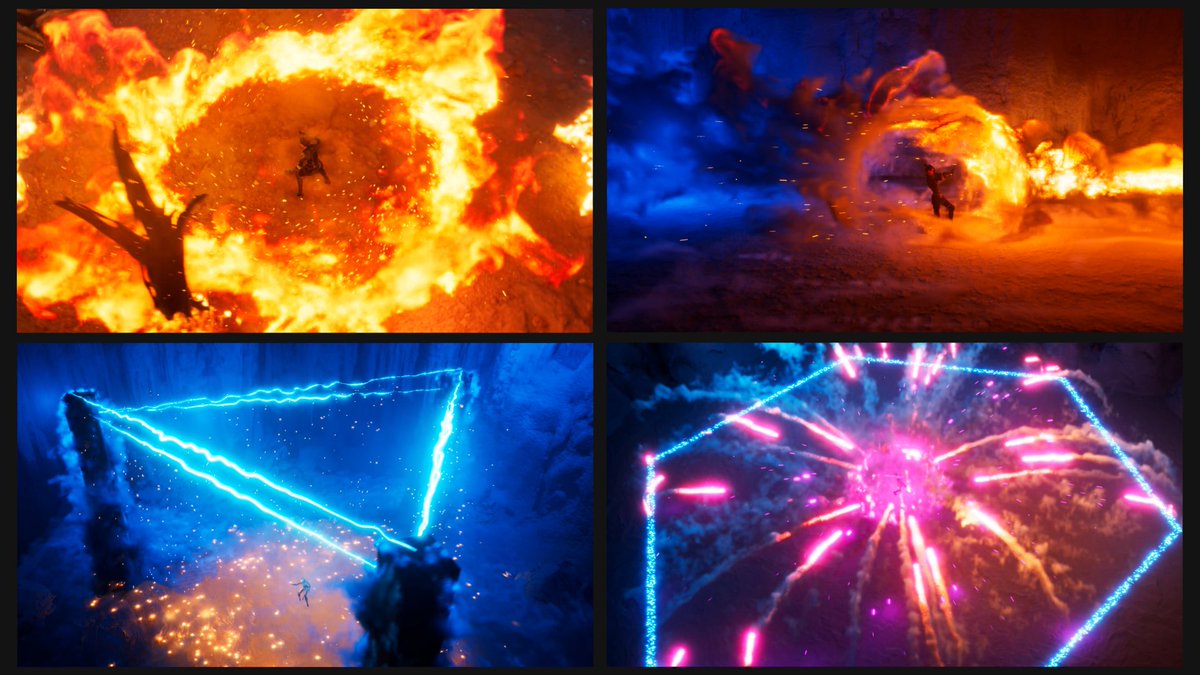 New Unreal 5.7 version of the Free Niagara Fluids Crash Course launches October 21. Theme is The Witcher. Includes 20 lessons &amp; 7 complete VFX shots. Made with absolute beginners in mind.
