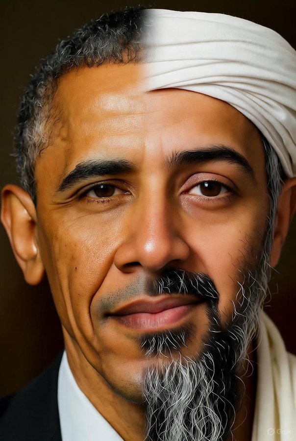 オバマとビンラディンって
似てない？🤔