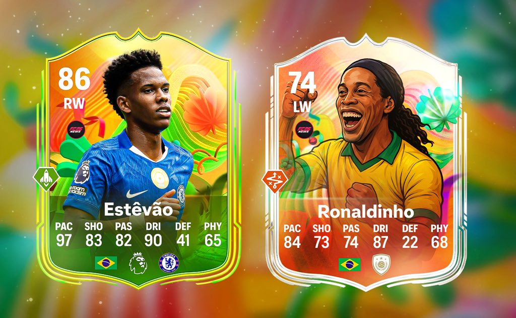 FC26News_'s tweet image. 🚨 Season 2 should be Brazil themed 🇧🇷
• ⏳ Brazil Season Pass
• ⏳ FREE Brazil Hero/Promo Pack
Brazil won the 1970 World Cup after England ✅
