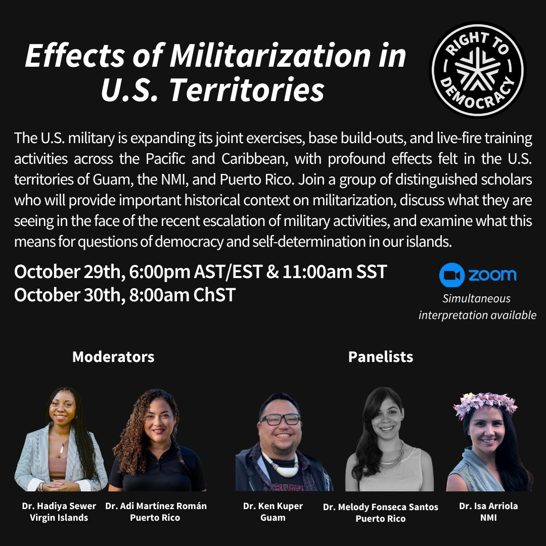 Register at the following link to join us over Zoom: us02web.zoom.us/webinar/regist…

Or at the link in our bio

English/Spanish live translation will be available