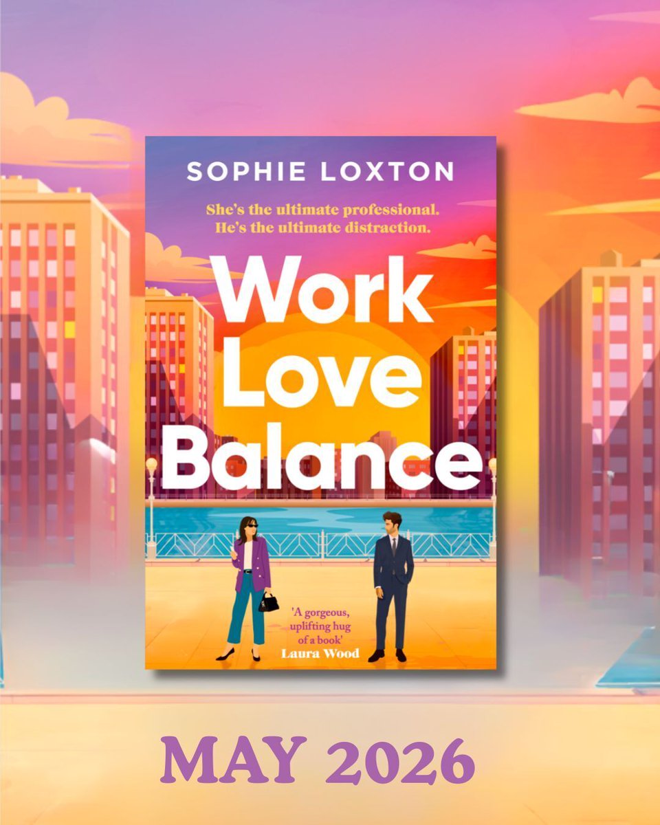 ✨ It’s <a href="/TeamBATC/">BooksAndTheCity</a> #CoverReveal day for #WorkLoveBalance from Sophie Loxton ✨  Work-life balance? Lizzy Brinks thought she could handle it all until a too-handsome-for-his-own-good man makes her wonder if she can finally find her own work-love balance! 
👉 simonandschuster.co.uk/books/Work-Lov…