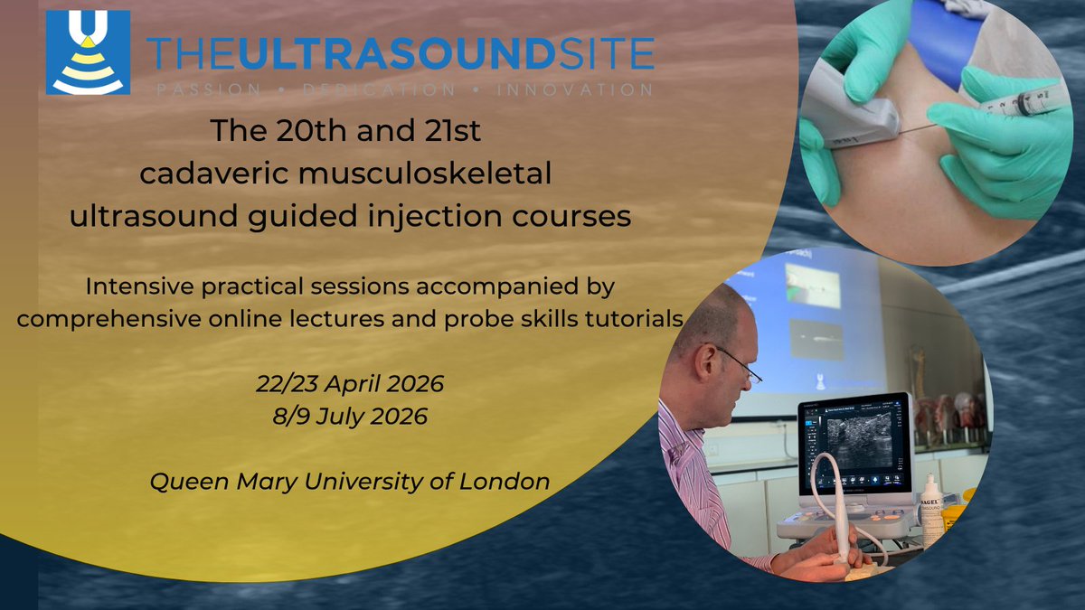 The Ultrasound Site - MSK ultrasound training tweet media