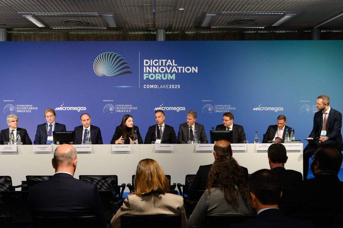 La cultura della #cybersecurity come motore di #innovazione a supporto della trasformazione digitale del Paese e dell'Europa: questo il nostro impegno ribadito a Digital Innovation Forum – #ComoLake2025 di #Cernobbio con Luca Iuliano, Engineering Director #Telsy.

<a href="/TIM_Enterprise/">TIM Enterprise</a>