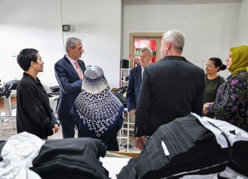 Sakarya Üreten Kadınlar Üst Birliği Ziyaret Edildi